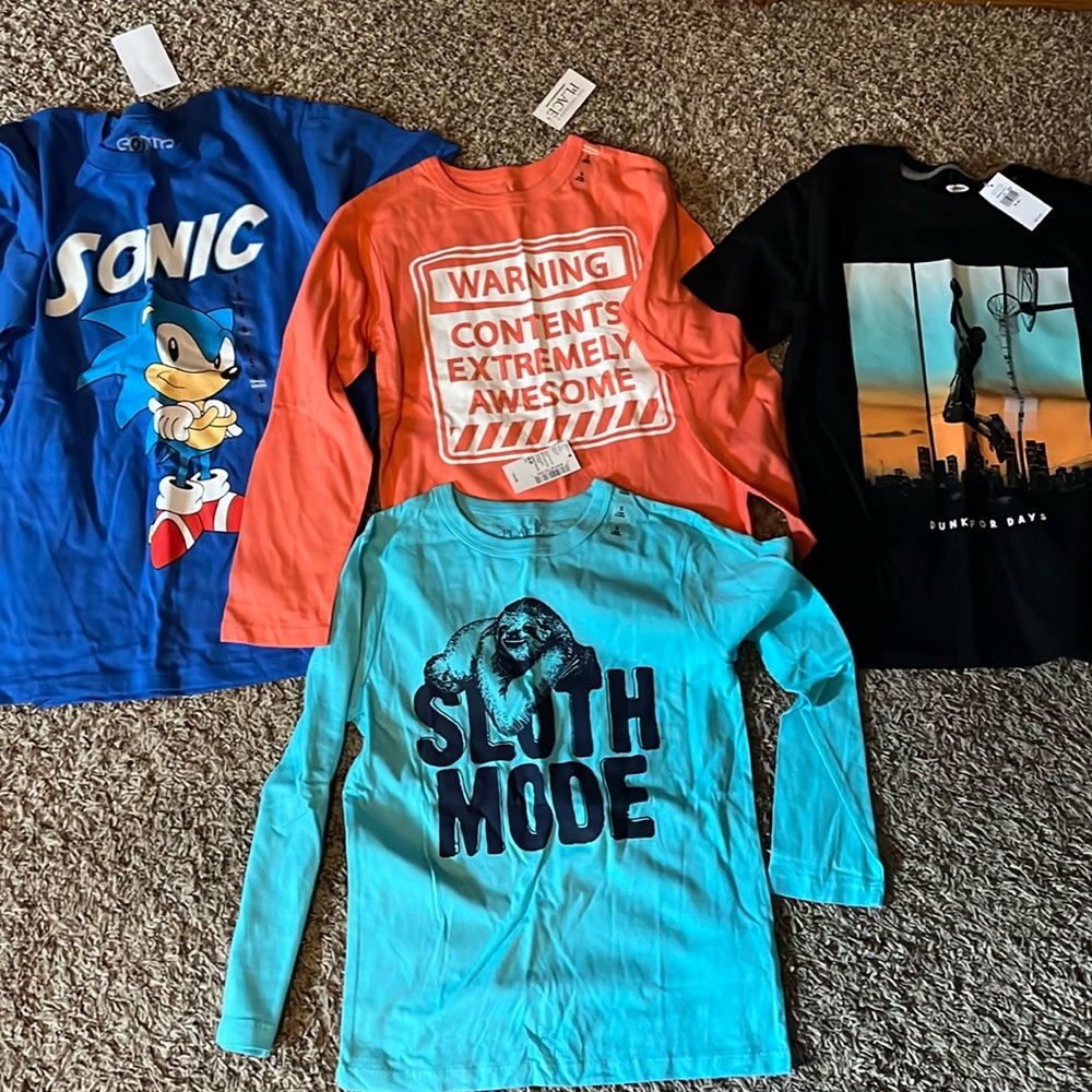 Brand new. With tags. Children’s place shirts